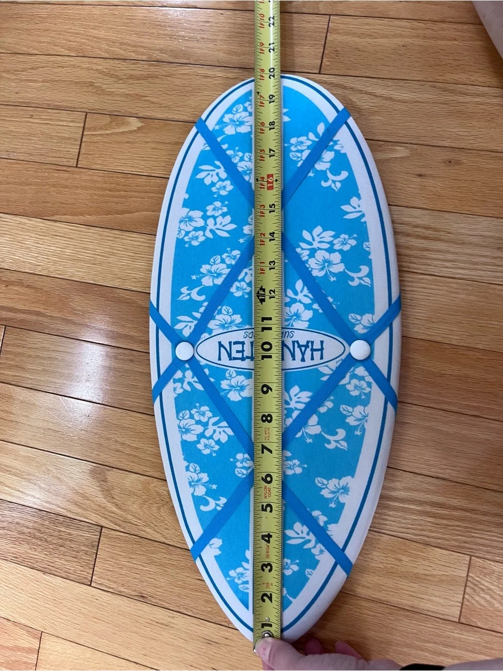 Blue Surfboard Photo/Memory Board